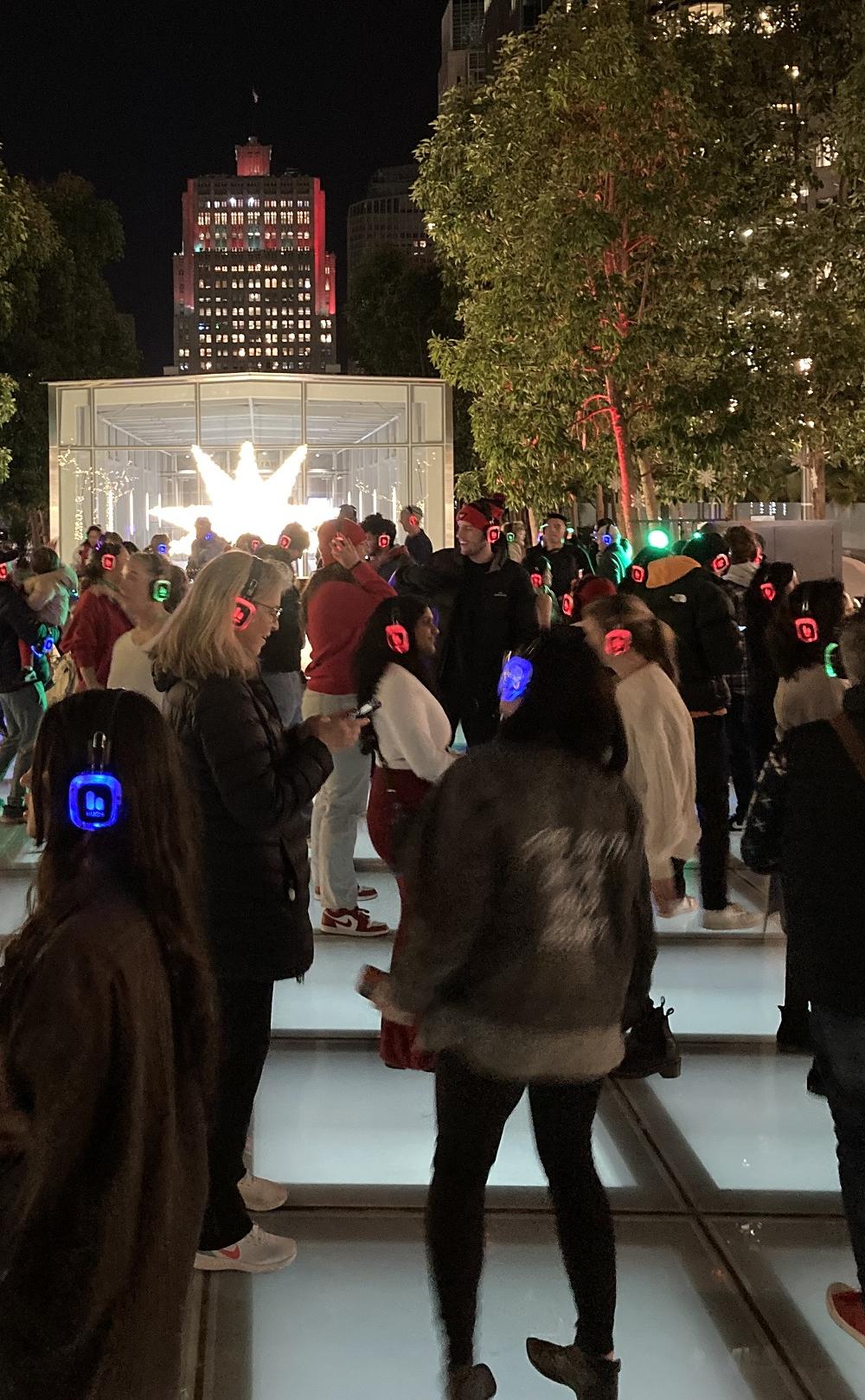 Salesforce Park Ugly Sweater Event.
