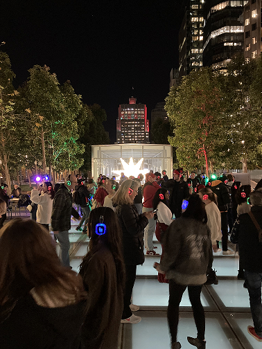 Winterfest23 silent disco.