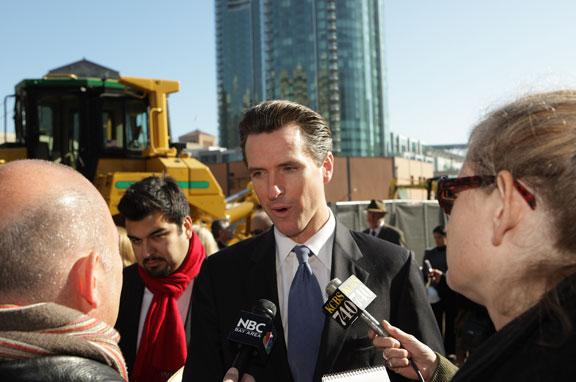 Temporary Terminal Groundbreaking