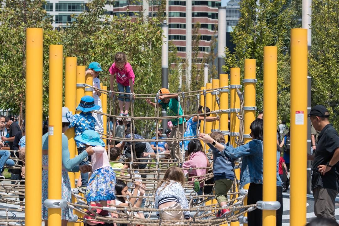 Children's play equipment.