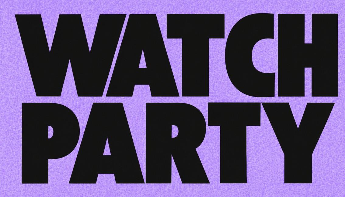 Watch Party small flier