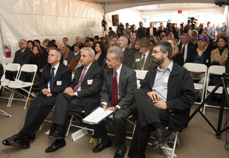 Temporary Terminal Groundbreaking