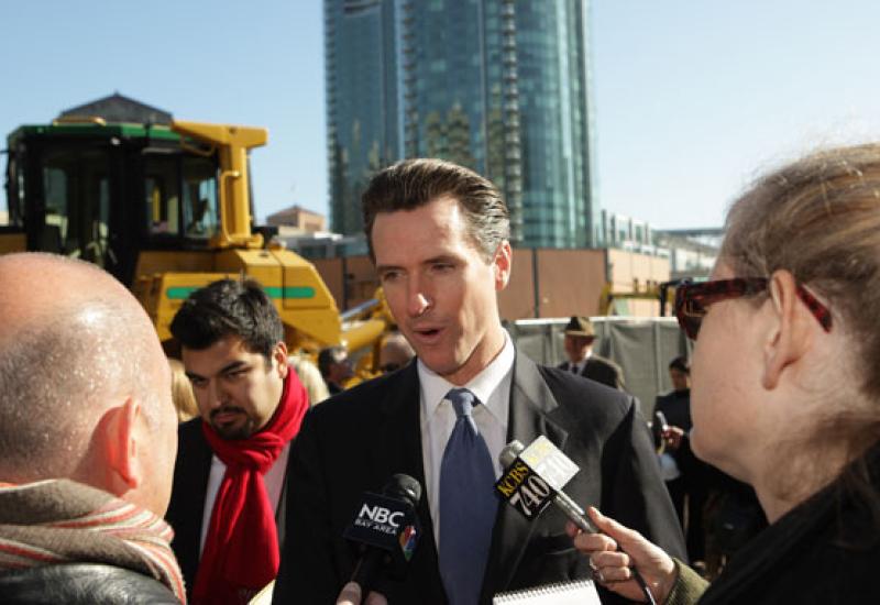 Temporary Terminal Groundbreaking