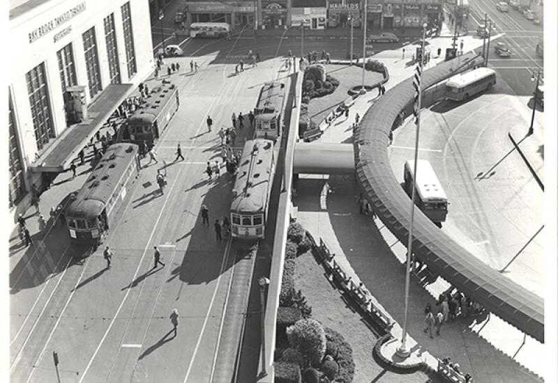 Transbay Terminal Crescent and Hump (1947)