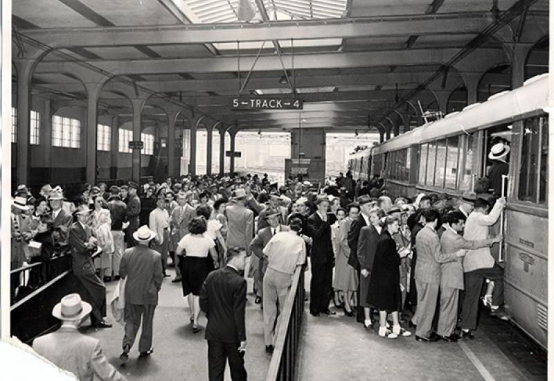 Transbay Terminal Tracks 4 & 5 (1948)