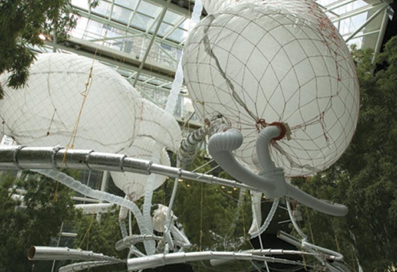 Tim Hawkinson: Überorgan, 2000