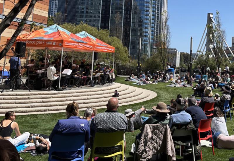 photo of Jazz Band in Amphitheater