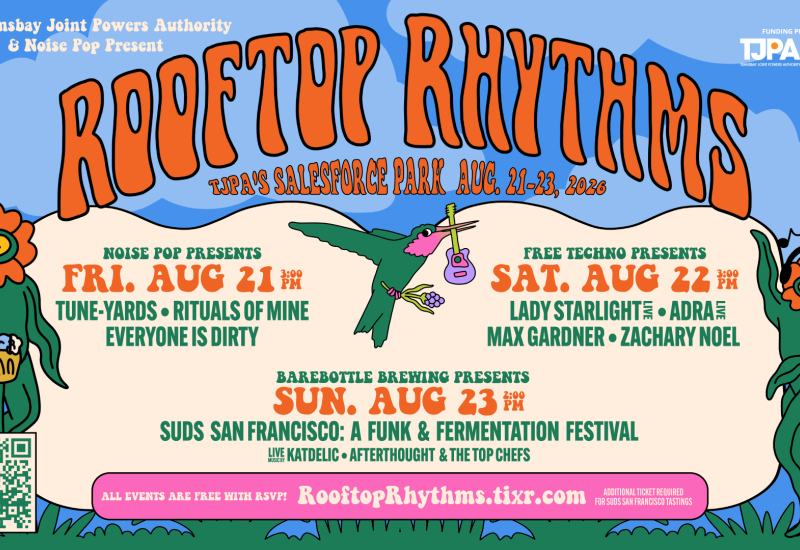 Small Poster of Rooftop Rhythms event.