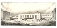 Transbay Terminal—Artist\'s Rendering of Mission St. Façade (1937)