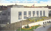 Transbay Terminal Postcard 1942