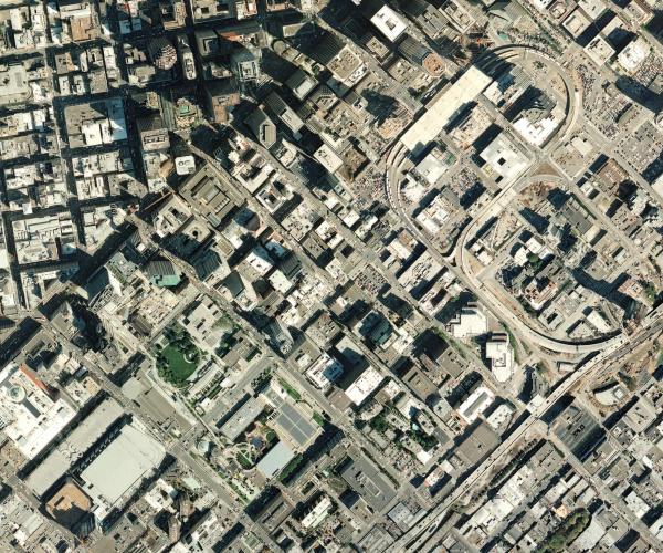 Aerial View Transbay Terminal